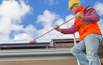 Old Furnace soft wash roof cleaning